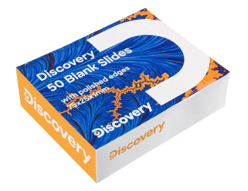 a képen:  Levenhuk Discovery 50 üres tárgylemez,  5
