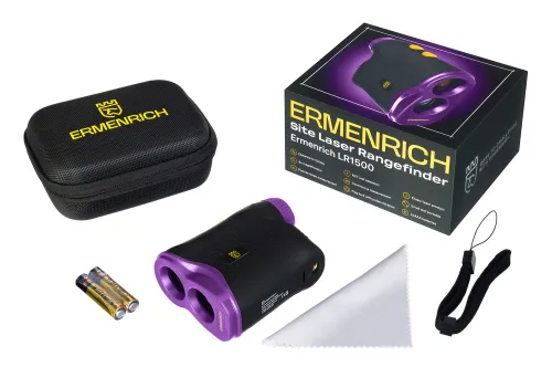 a képen:  Ermenrich LR1500 lézeres távolságmérő építkezéshez,  2