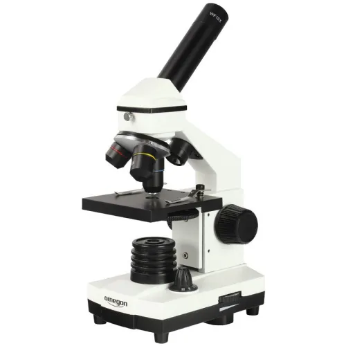 a fényképen:  Omegon VisioStar 40-400x LED Microscope,  3