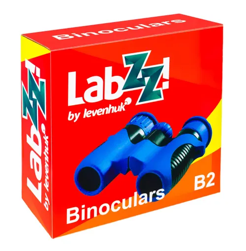 a fényképen:  Levenhuk LabZZ B2 kétszemes távcső,  11