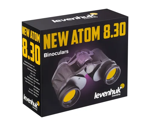 a fényképen:  Levenhuk New Atom 8x30 kétszemes távcső,  13