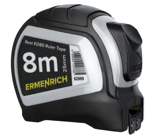 a képen:  Ermenrich Reel KD80 mérőszalag,  3