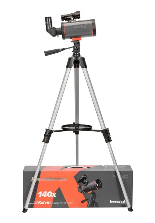 a fényképen:  Levenhuk Kelvin Nova PLUS MAK 70/750 fotóteleszkóp,  2