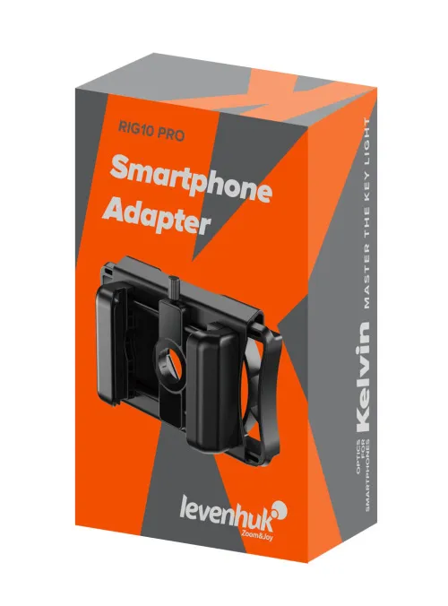 a fotón:  Levenhuk Kelvin RIG10 PRO okostelefon-adapter,  3