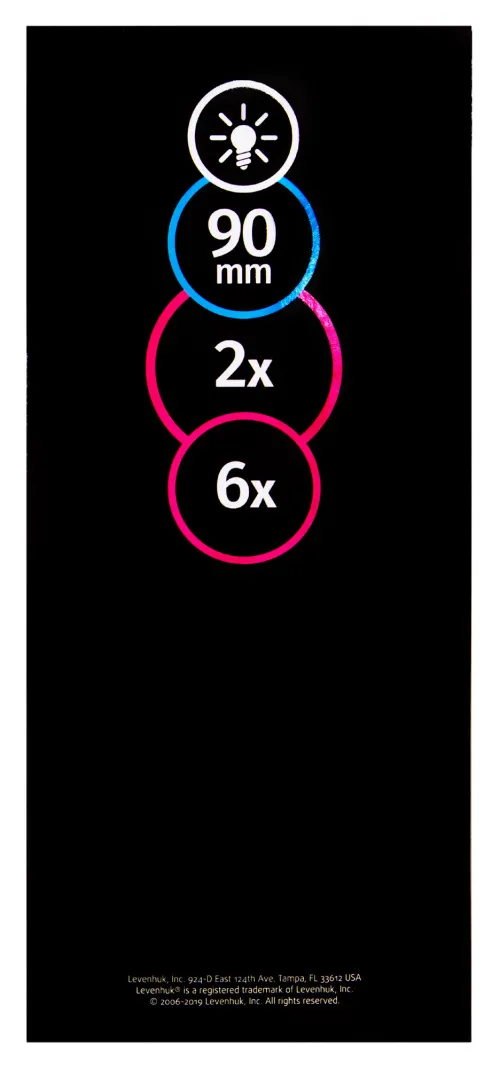 a képen:  Levenhuk Zeno Handy ZH37 nagyító,  10