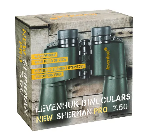 a képen:  Levenhuk New Sherman PRO 7x50 kétszemes távcső,  13