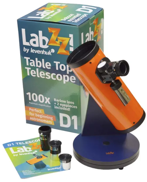 a képen:  Levenhuk LabZZ D1 teleszkóp,  2