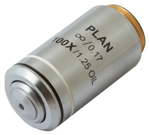 a fotón:  Levenhuk MED 100x végtelen-plan-akromatikus objektív,  2