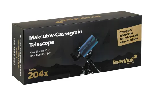 a fényképen:  Levenhuk New Skyline PRO MAK 102/1300 SQ1 teleszkóp,  13