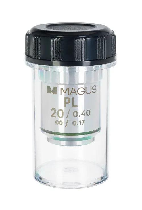 a fotón:  MAGUS SF20 20х/0,40 Plan Pol ∞/0,17 objektív,  2