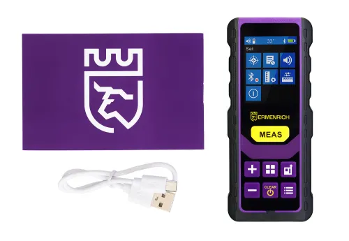 a képen:  Ermenrich Reel PRO GL60 lézeres mérő,  2