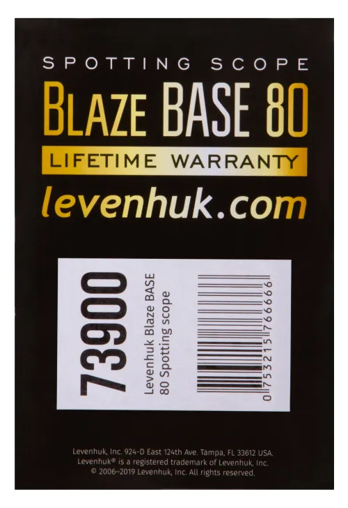 a fényképen:  Levenhuk Blaze BASE 80 figyelőtávcső,  16
