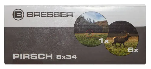 a képen:  Bresser Pirsch 8x34 kétszemes távcső,  15