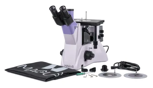 a fényképen:  MAGUS Metal V700 BD metallográfiai fordított mikroszkóp,  15