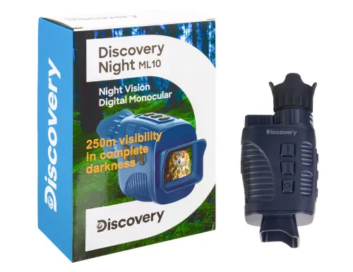 a képen:  Levenhuk Discovery Night ML10 digitális éjjellátó egyszemes távcső háromlábú állvánnyal,  3