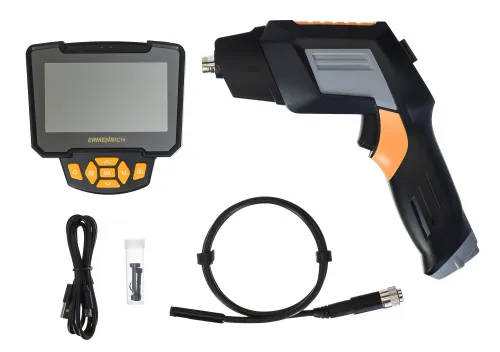 a fényképen:  Ermenrich Seek VE40 ipari endoszkóp,  2