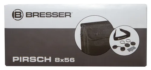 a fényképen:  Bresser Pirsch 8x56 kétszemes távcső,  15
