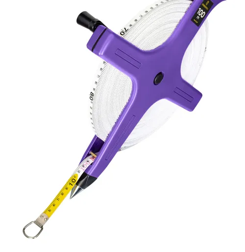 a képen:  Ermenrich Reel SL100 földmérő mérőszalag,  5