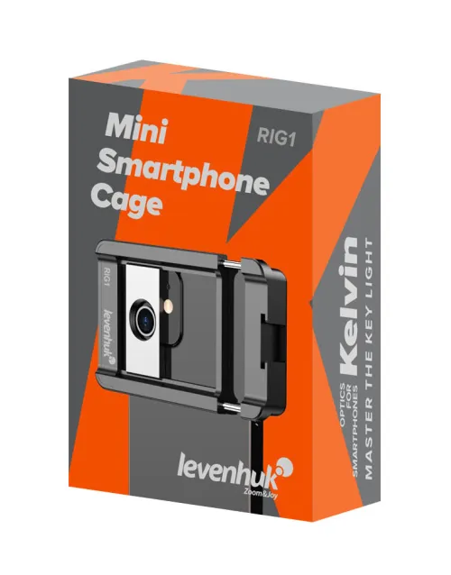 a képen:  Levenhuk Kelvin RIG1 mini okostelefon-ketrec,  10