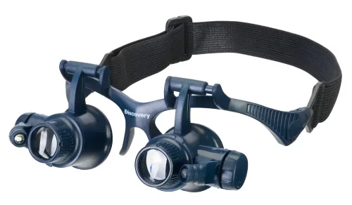 a fényképen:  Levenhuk Discovery Crafts DGL 50 nagyítószemüvegek,  9