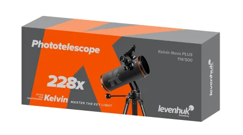 a képen:  Levenhuk Kelvin Nova PLUS 114/500 fotóteleszkóp ,  8