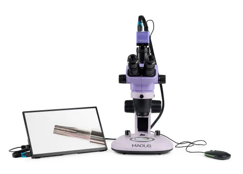 a fotón:  MAGUS Stereo D7T LCD BASE digitális sztereomikroszkóp,  5