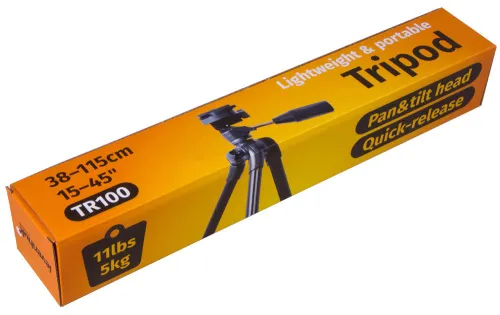 a képen:  Levenhuk TR100 háromlábú állvány,  9