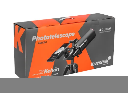 a képen:  Levenhuk Kelvin MAK60 mini AZ fototeleszkóp,  16