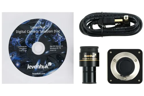 a képen:  Levenhuk MED D40T digitális trinokuláris mikroszkóp,  7