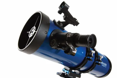 a fényképen:  Meade Polaris 130mm EQ reflektor teleszkóp,  2
