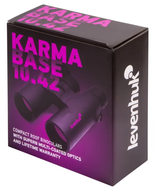 a fényképen:  Levenhuk Karma BASE 10x42 kétszemes távcső,  14
