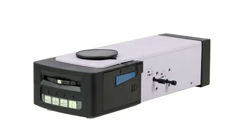 a fényképen:  MAGUS Epi-FL04 LED Epi-fluoreszcens tartozék, fluoreszcens szűrőkockák FITC/ TRITC/DAPI,  2