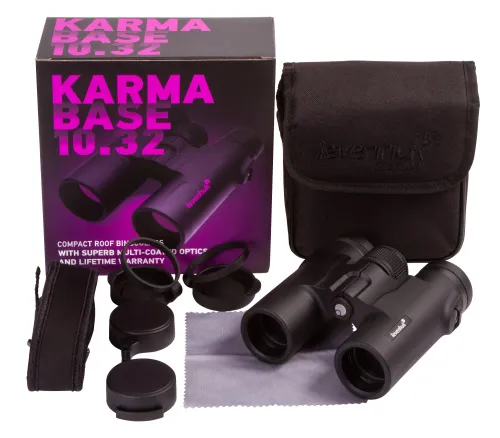 a képen:  Levenhuk Karma BASE 10x32 kétszemes távcső,  2