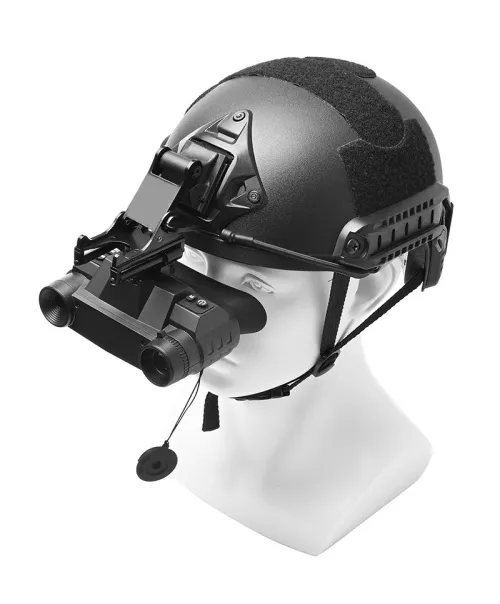 a fényképen:  Levenhuk Halo NVB10 Helmet digitális éjjellátó kétszemes távcső,  15