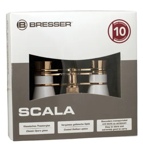 a fotón:  Bresser Scala MPG 3x25 színházi látcső,  8