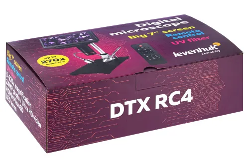 a fényképen:  Levenhuk DTX RC4 távirányítható mikroszkóp,  12