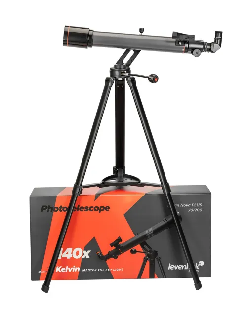 a fotón:  Levenhuk Kelvin Nova PLUS 70/700 fotóteleszkóp ,  2