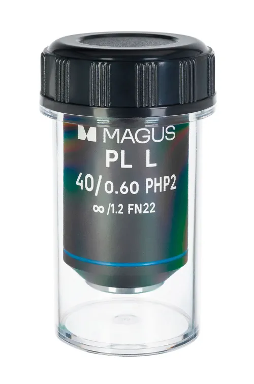 a fotón:  MAGUS 40HP 40х/0,60 Plan L phase PHP2 ∞/1,2 SzM 3,5 mm objektív,  2