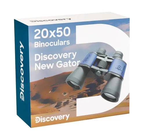 a fényképen:  Levenhuk Discovery New Gator 20x50 kétszemes távcső,  13