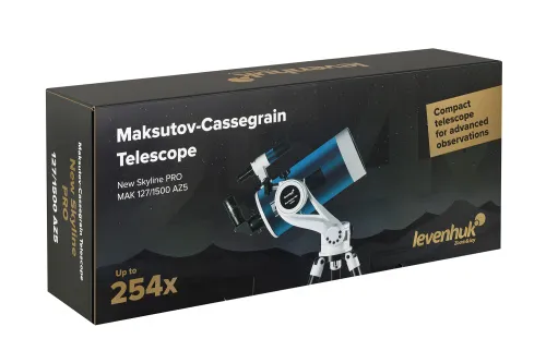 a fényképen:  Levenhuk New Skyline PRO MAK 127/1500 AZ5 teleszkóp,  14