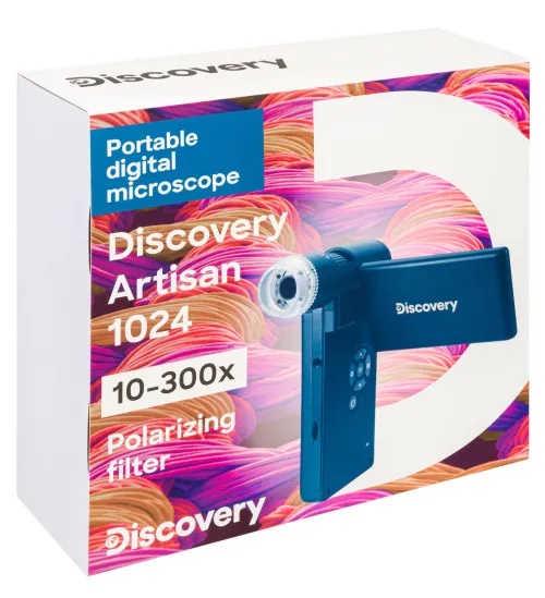 a fényképen:  Levenhuk Discovery Artisan 1024 digitális mikroszkóp,  12