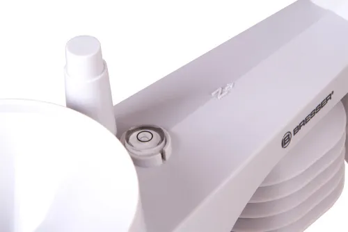 a fényképen:  Bresser 5 az 1-ben színes kijelzős időjárás állomás, fekete,  10