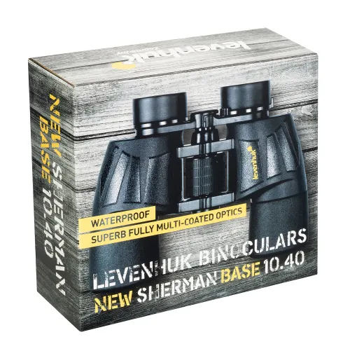 a képen:  Levenhuk New Sherman BASE 10x40 kétszemes távcső,  13