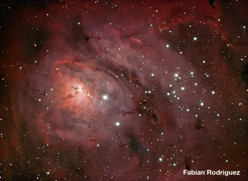 a fényképen:  Meade 12"-os, F/8-as továbbfejlesztett kómahibamentes optikai tubusszerelvény,  7