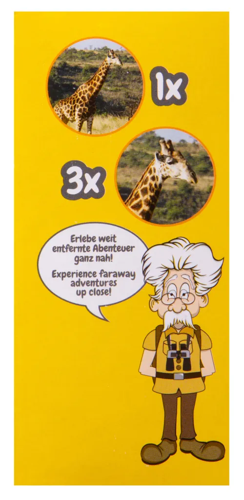 a fotón:  Bresser Junior 3x30 kétszemes távcső gyermekek részére,  4