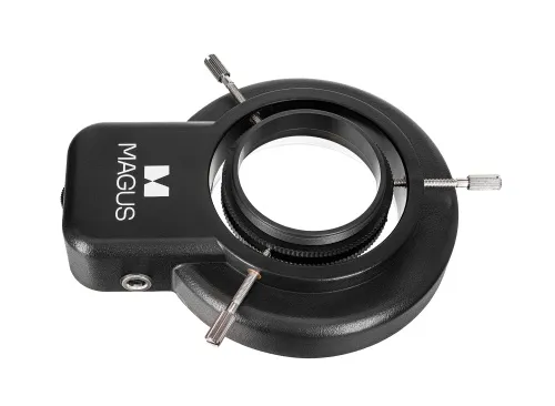 a fotón:  MAGUS LED 144A gyűrűs lámpa menetes adapterrel,  4