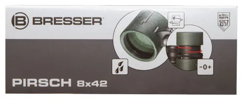 a képen:  Bresser Pirsch 8x42 kétszemes távcső,  17