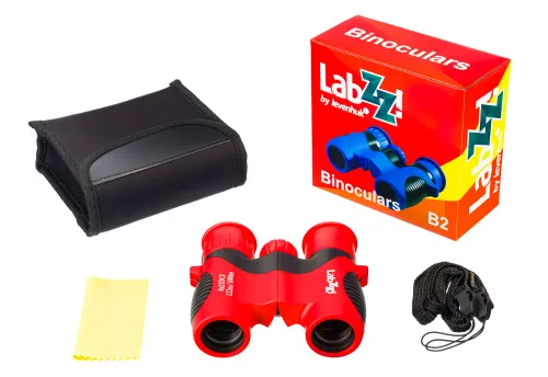 a fényképen:  Levenhuk LabZZ B2 kétszemes távcső,  3