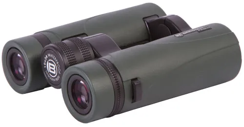 a fényképen:  Bresser Pirsch 10x34 kétszemes távcső,  5