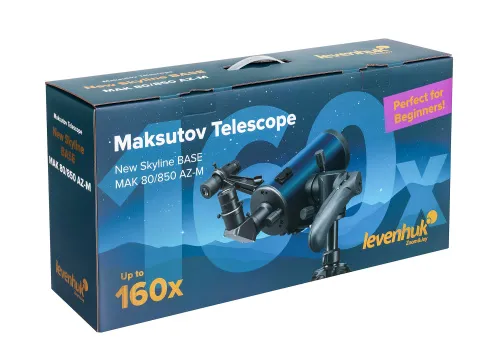 a fotón:  Levenhuk New Skyline BASE МАК 80/850 AZ-M teleszkóp ,  16